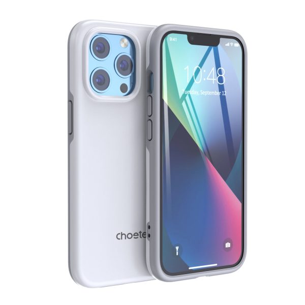 IPhone 13 Pro MFM anti-nometnes korpuss balts