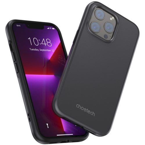 IPhone 13 Pro MFM anti-nometnes korpuss melns