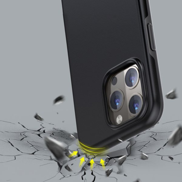 IPhone 13 Pro MFM anti-nometnes korpuss melns