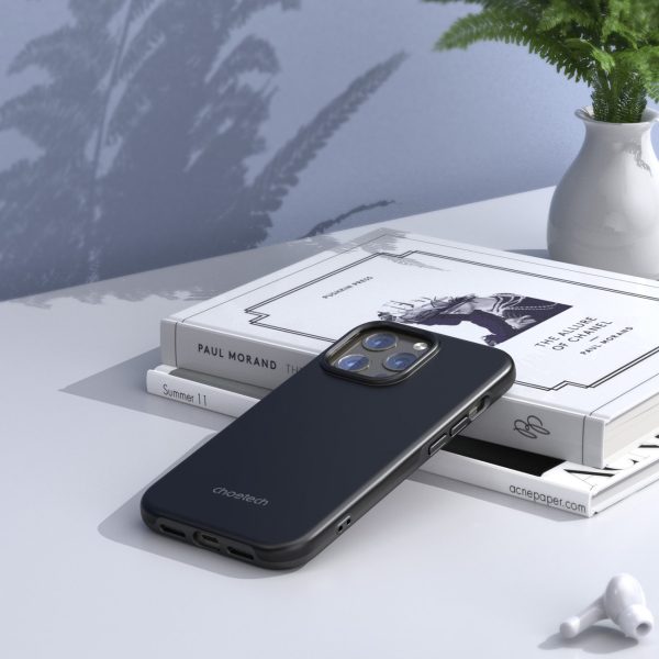 IPhone 13 Pro MFM anti-nometnes korpuss melns