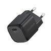 USB GAN lādētāja tips C PD 30W Black