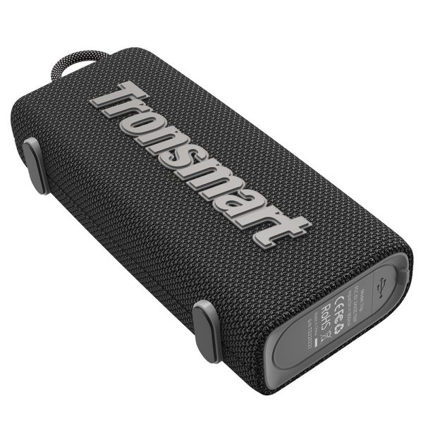 Brauciena Bluetooth 5.3 ūdensnecaurlaidīgs skaļrunis IPX7 10W melns