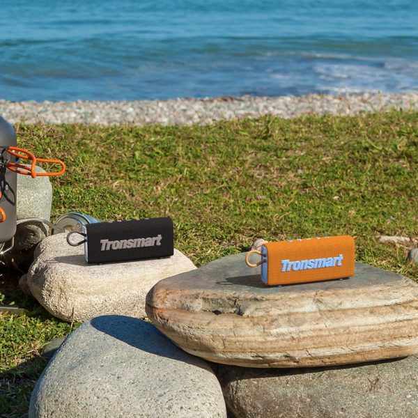 Brauciena Bluetooth 5.3 ūdensnecaurlaidīgs skaļrunis IPX7 10W apelsīns