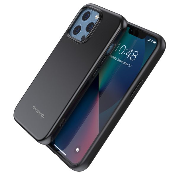 IPhone 13 Pro Max MFM anti-nometnes korpuss melns
