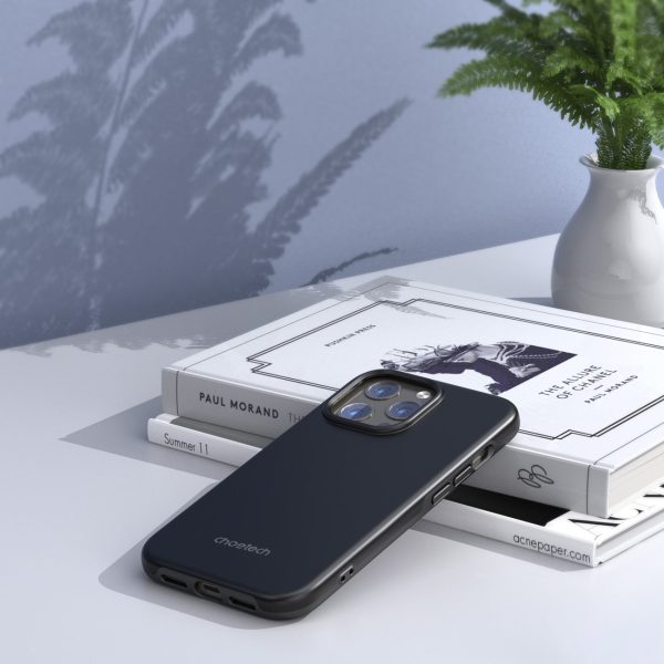 IPhone 13 Pro Max MFM anti-nometnes korpuss melns