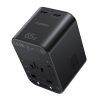 Ātra ceļojuma lādētājs ES UK UK USA AUS 3XUSB 30-65W Black