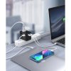 Ātra ceļojuma lādētājs ES UK UK USA AUS 3XUSB 30-65W Black