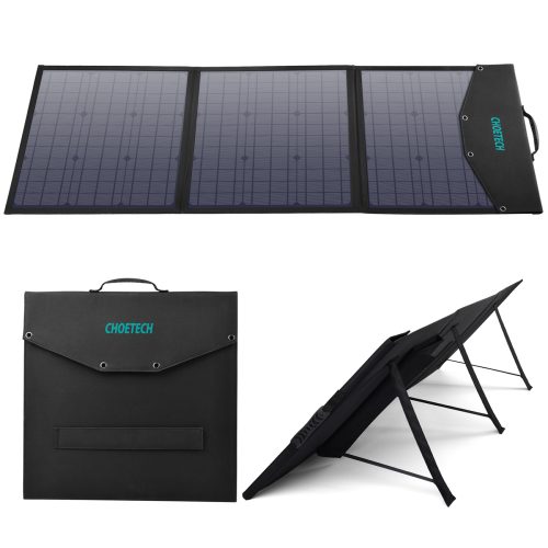 Saules saules lādētāja locīšana 120W DC 3 XUSB Black
