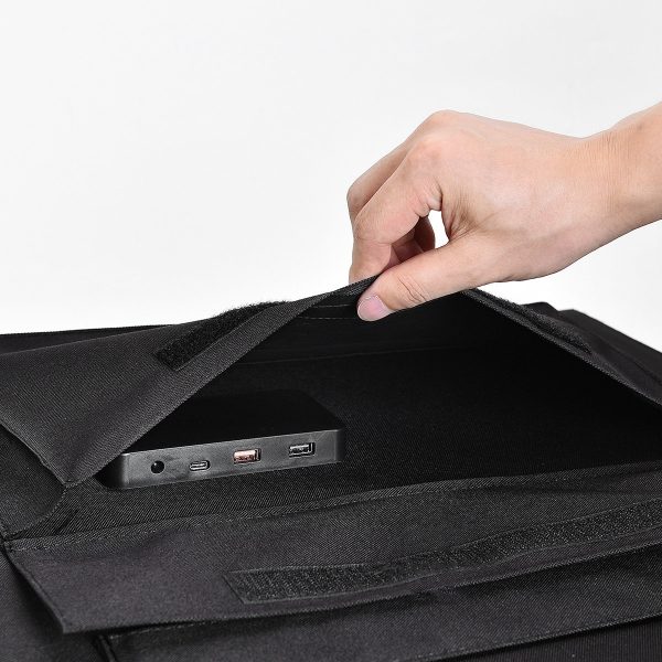 Saules saules lādētāja locīšana 120W DC 3 XUSB Black