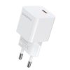 20W USB lādētājs C tipa balts