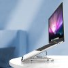 Stāviet par PD USB-C HDMI 2XUSB-A 1XUSB-C 1XSD 1XTF melnais klēpjdators