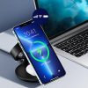 Indukcijas uzlādes stacija iPhone AirPods Pro Apple Watch 3in1 Black