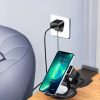 Indukcijas uzlādes stacija iPhone AirPods Pro Apple Watch 3in1 Black