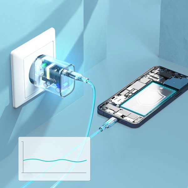 Tīkla lādētājs Q5004 20W PD iPhone 12 13 Set 2 PCS White White