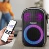 Bluetooth 60W Halo 100 bezvadu skaļrunis 100W melns