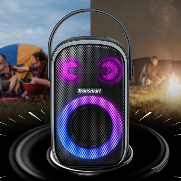 Bluetooth 60W Halo 100 bezvadu skaļrunis 100W melns