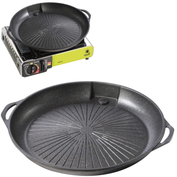 Grill Grill Grill par gāzes tūristu plīti un grilu