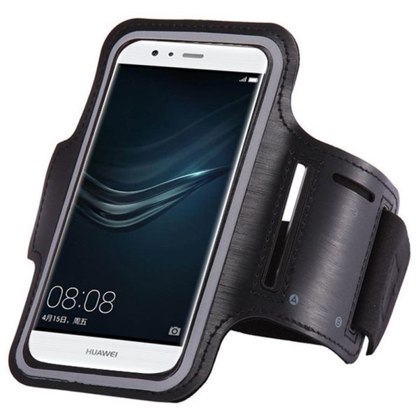ARMBONT plecu galvas saites vadīšanai pa tālruni 6 collas melnā krāsā