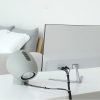 Kabeļa organizators 1m melns velcro lente