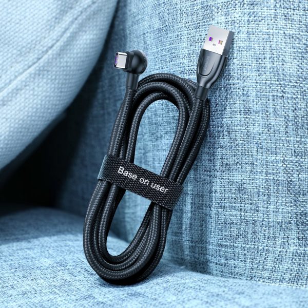 Kabeļa organizators 1m melns velcro lente