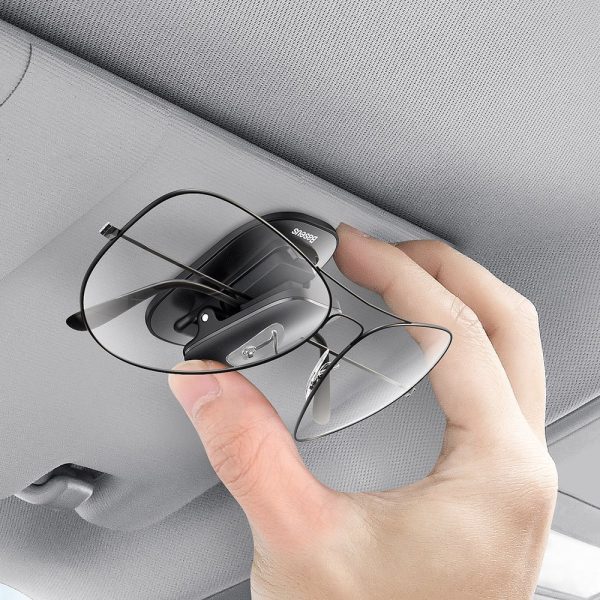 Apstrādājiet automašīnas klipu sevis adhēzijas brilles melnā krāsā