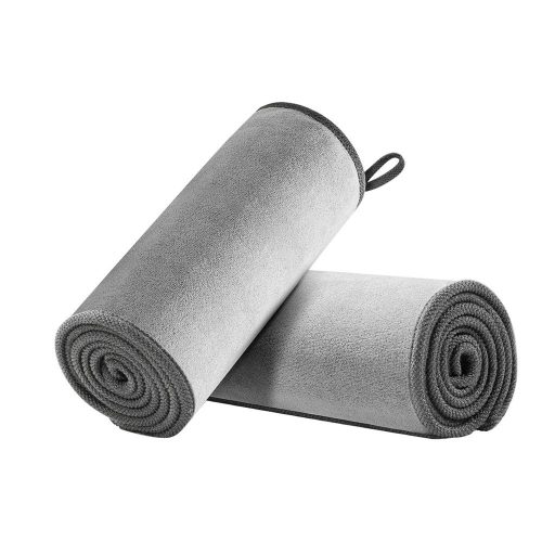Mikrošķiedras mikrošķiedras dvielis Mikrošķiedras 40x40cm pelēks - 2 gab.
