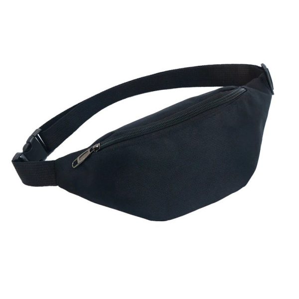 Running Belt Sachet Nieres korpuss tālruņa atslēgu dokumentu portfelis Melnais portfelis