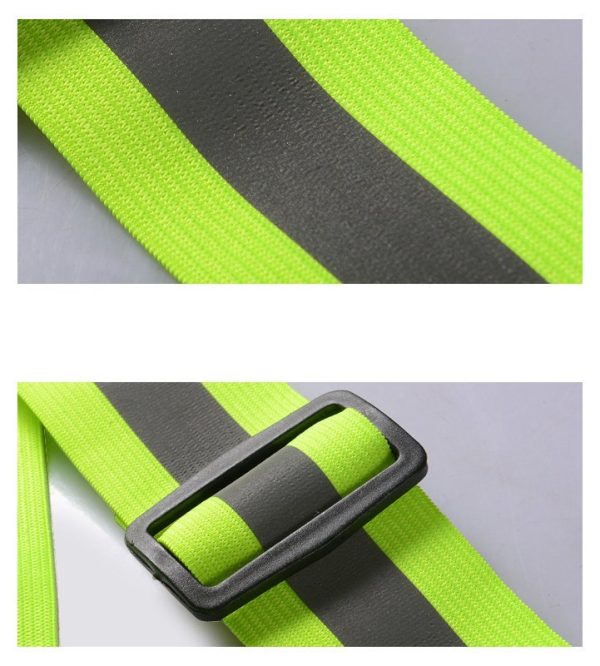 Atstarojošie breketes velosipēdu ar velosipēdu Atstarojoša apelsīna veste