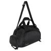 Sporta soma ceļojuma mugursomas rokas bagāžas 40x20x25cm melna