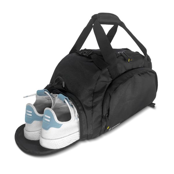 Sporta soma ceļojuma mugursomas rokas bagāžas 40x20x25cm melna