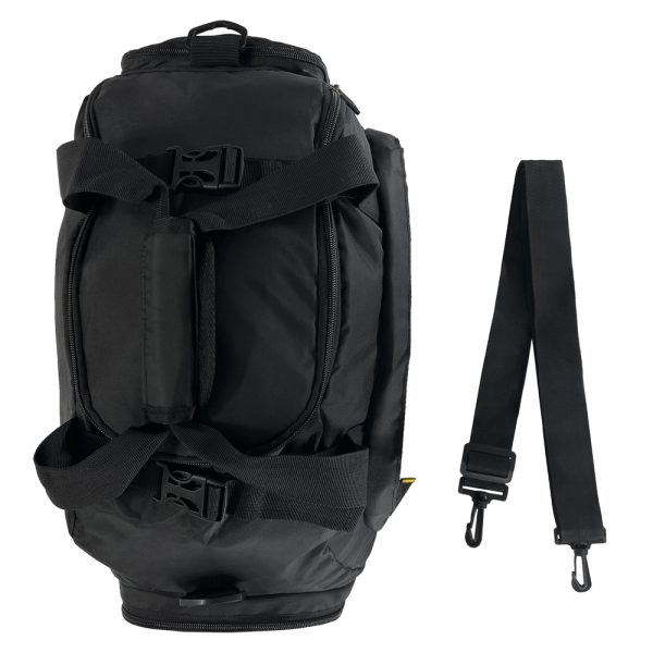 Sporta soma ceļojuma mugursomas rokas bagāžas 40x20x25cm melna