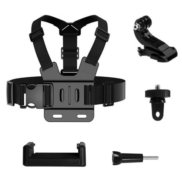 GOPRO DJI INSTA360 SJCAM EKEN LECE STRABS KAMENA AKOTORU KOMPLEKTS
