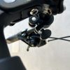 Spēcīgs tālruņa turētājs motocikla motorollera melna stūre