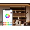 LED lentes inteliģents ūdensnecaurlaidīgs RGB pilota wifi barošanas avots 5m