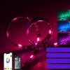LED lentes inteliģents ūdensnecaurlaidīgs RGB pilota wifi barošanas avots 5m