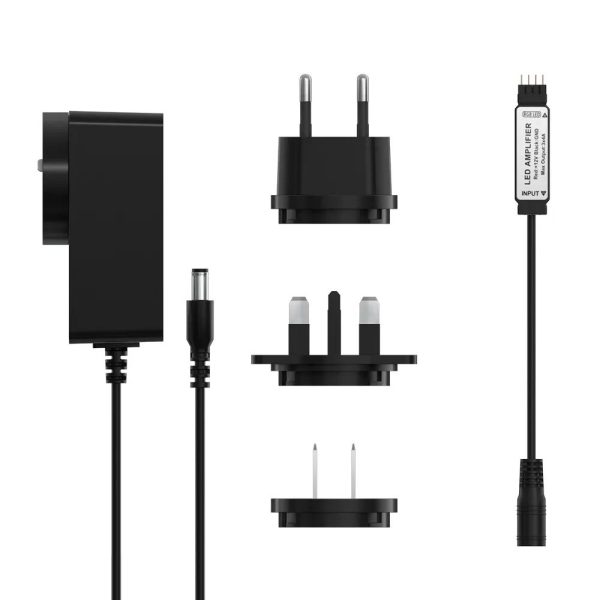 LED lente inteliģenta ūdensnecaurlaidīga lente RGB pilota wifi barošanas avots 2m