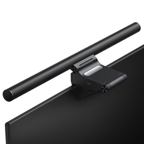LED lampa monitora ekrāns darbvirsmas ekrāna apgaismojumam melns i-wok2