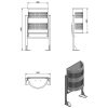 Urban Basket Street Semi -Round Wall Grey 30L
