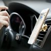 Magnētisko automašīnu turētājs gaisa padeves ventilācijas režīmam