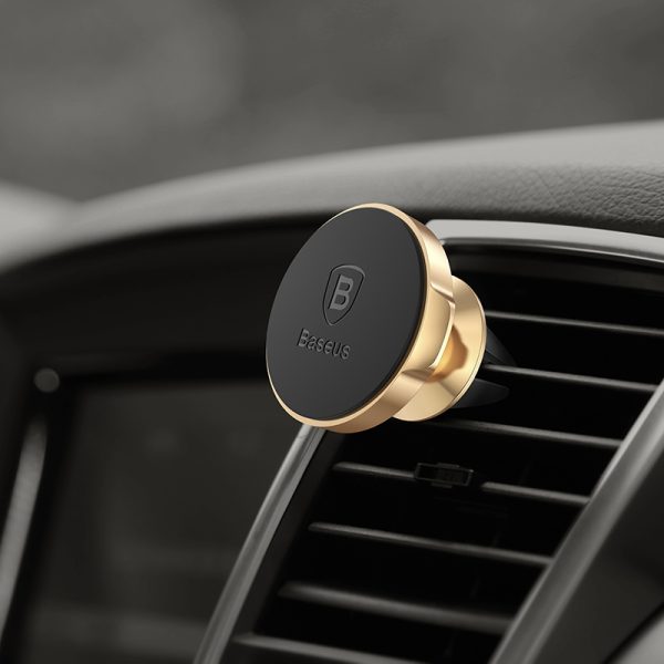 Magnētisko automašīnu turētājs gaisa padeves ventilācijas režīmam