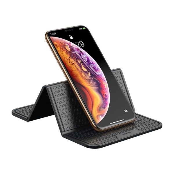 Saliekams pats -adhezīvs anti -slip paklāja nanopads melns
