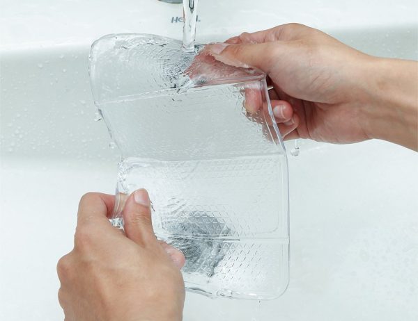 Saliekams pats -adhezīvs anti -slip paklāja nanopads melns