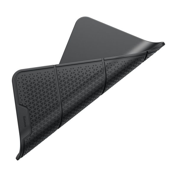 Saliekams pats -adhezīvs anti -slip paklāja nanopads melns