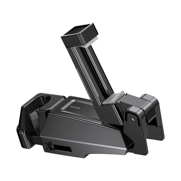 Automašīnu pakaramā tālruņa turētājs 4.0 '' -6,5 '' Par melnu galvas balstu
