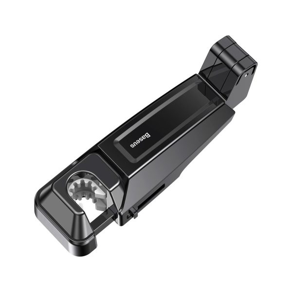 Automašīnu pakaramā tālruņa turētājs 4.0 '' -6,5 '' Par melnu galvas balstu
