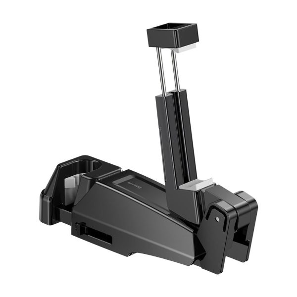 Automašīnu pakaramā tālruņa turētājs 4.0 '' -6,5 '' Par melnu galvas balstu