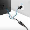 Ārējais LAN mikro USB USB 100Mbps Chromecast 1m melns