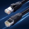 Patchcord kabeļa tīkla kabeļa Ethernet RJ45 Cat 8 T568B 2M