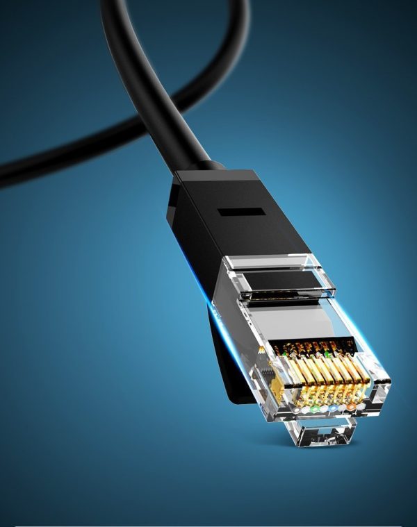 PatchCord kabeļa tīkla kabeļa Ethernet RJ45 CAT 6 UTP 1000Mbps 10m