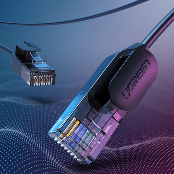 PatchCord kabeļa tīkla kabeļa Ethernet RJ45 CAT 6A UTP 1000Mbps 3m